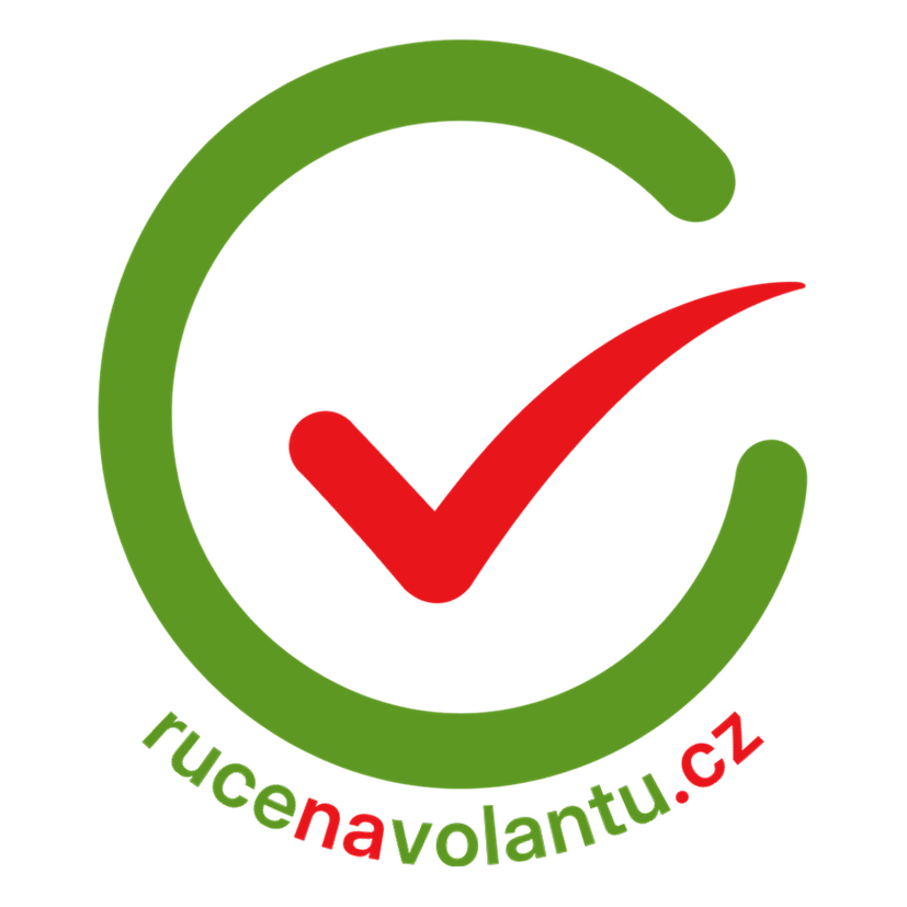 Samolepka Ruce na volantu